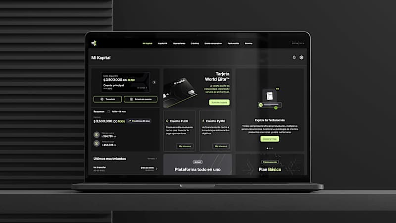 Cover image for Kapital UX/UI Design | Banking Web App