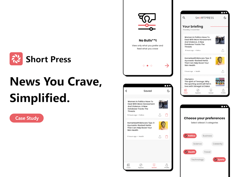 Cover image for ShortPress - News You Crave, Simplified.