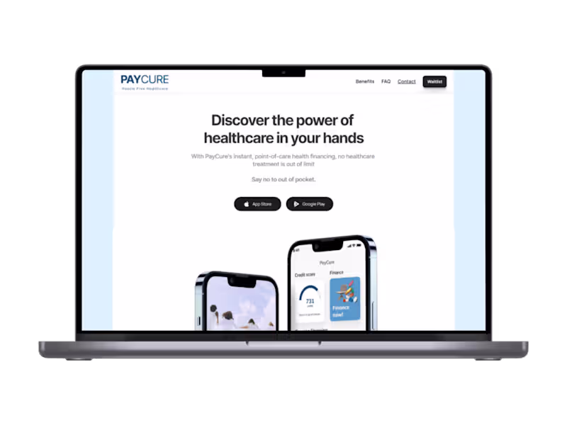 Cover image for HealthCare Startup Landing Page: Framer Website