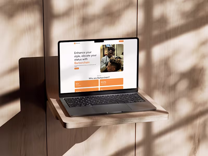 Cover image for Barberchain - Barbershop Template