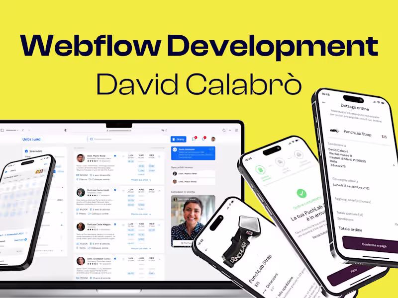 Cover image for Webflow Website Development