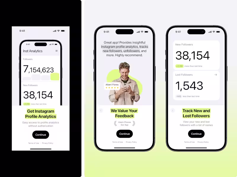 Cover image for Onboarding for the Instagram Analytics App