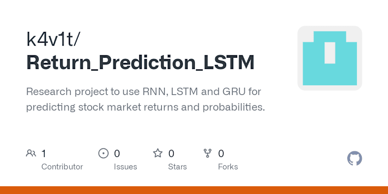 Cover image for Neural Network Comparison for Stock Prediction