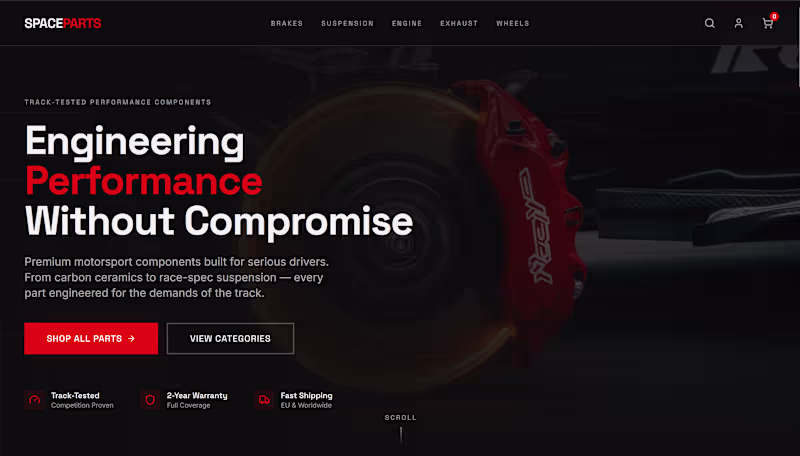 Cover image for Designed and developed a high-performance