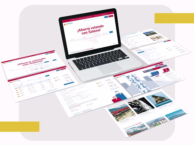 Cover image for UX de Satena.com