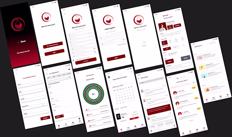 Cover image for Blood Donation Application