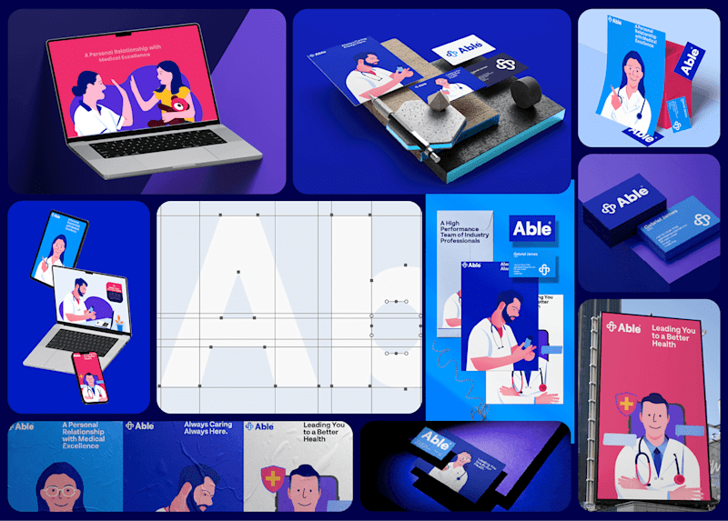 Cover image for Able's Visual Identity Rebranding