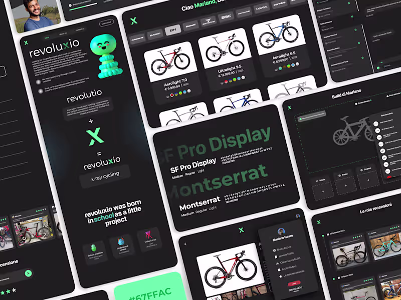Cover image for Revoluxio Web App - UI/UX