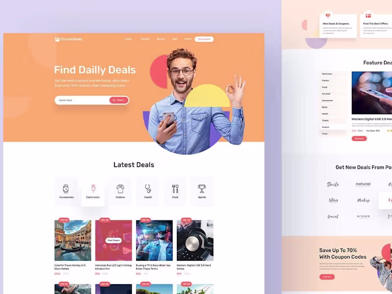 Cover image for Develop and design full responsive website 