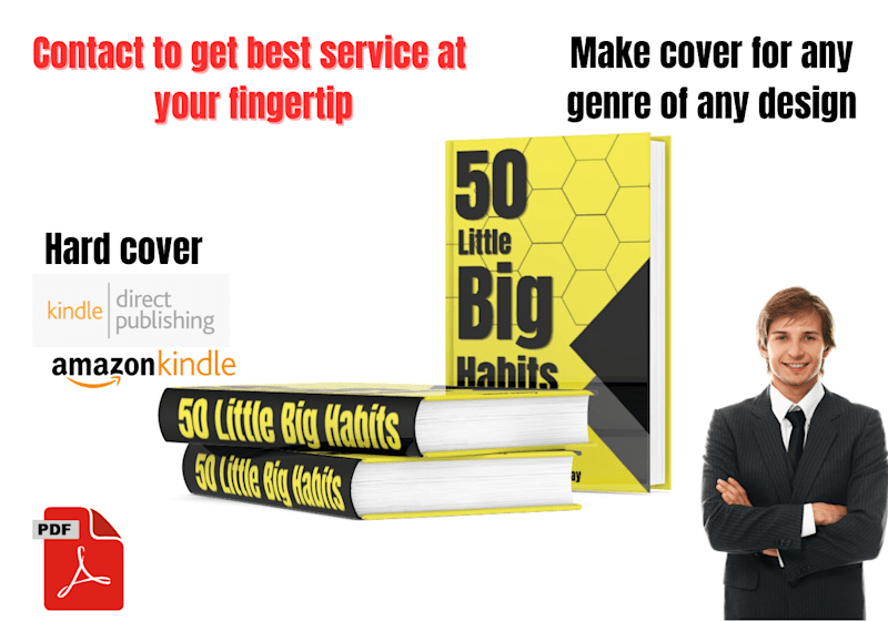 Cover image for Professional cover, Catchy cover entertaining book cover making