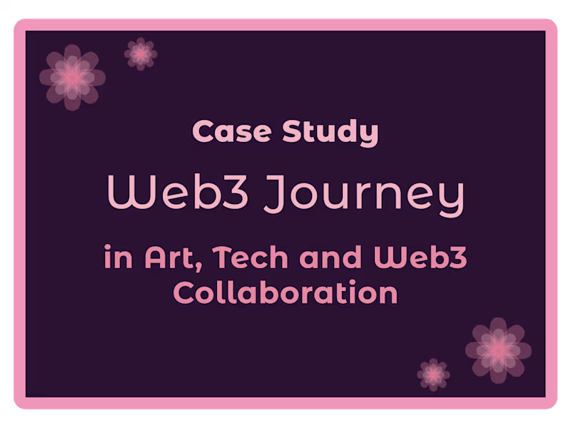 Cover image for A Designer’s Journey in Art, Tech, and Web3 Collaboration
