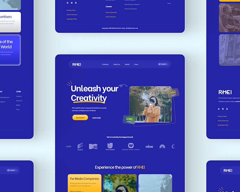 Cover image for RHEI Homepage Redesign