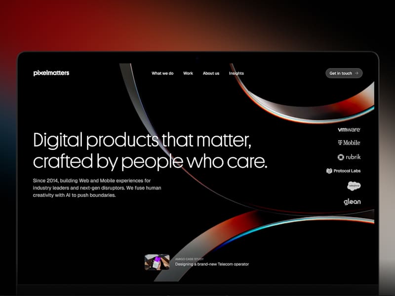 Cover image for Pixelmatters Website Launch