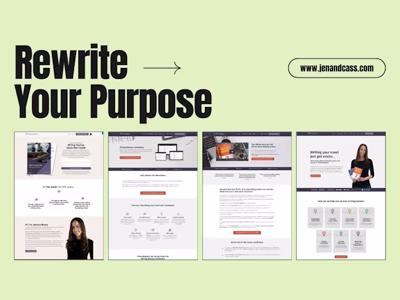 Cover image for Writing Mastery: Website, Courses & Community