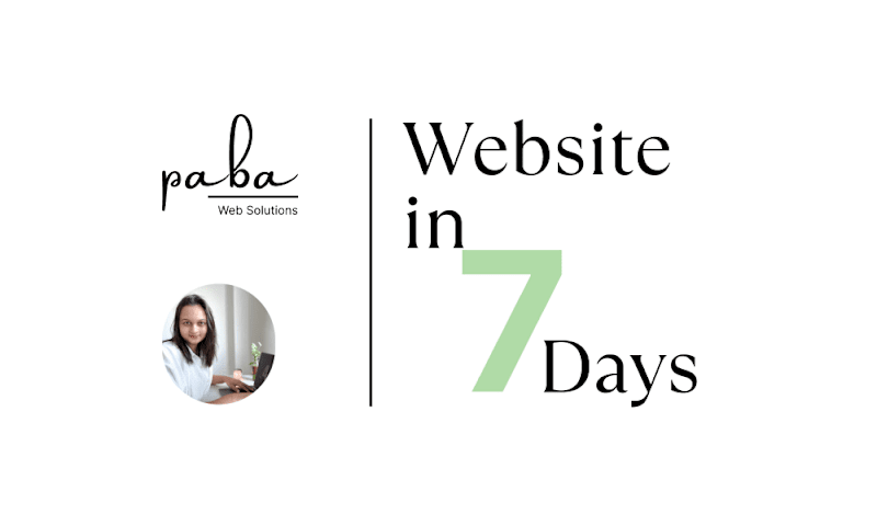 Cover image for Website in 7 days