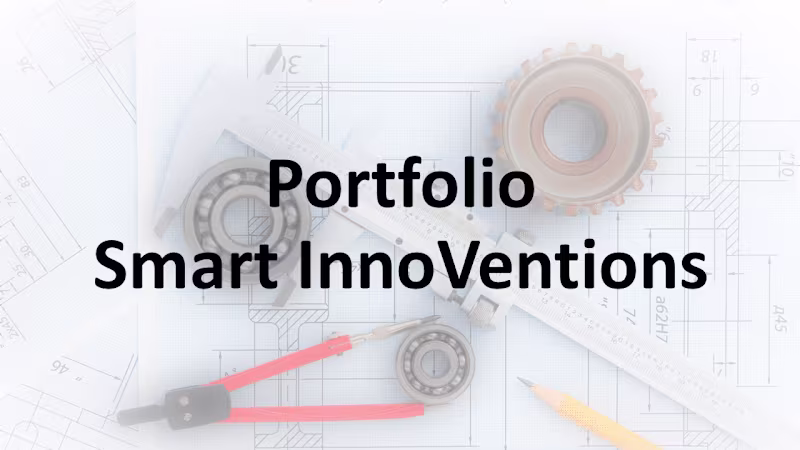 Cover image for Portfolio Smart InnoVentions