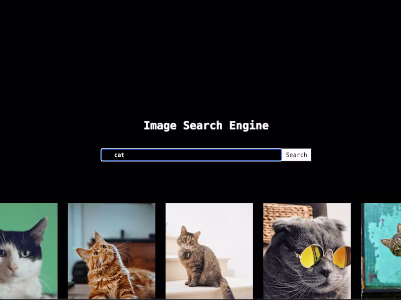 Cover image for Image Search Engine