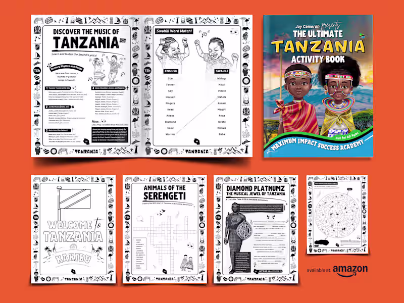 Cover image for Creative Children's Book Design & Fun Activity Layouts