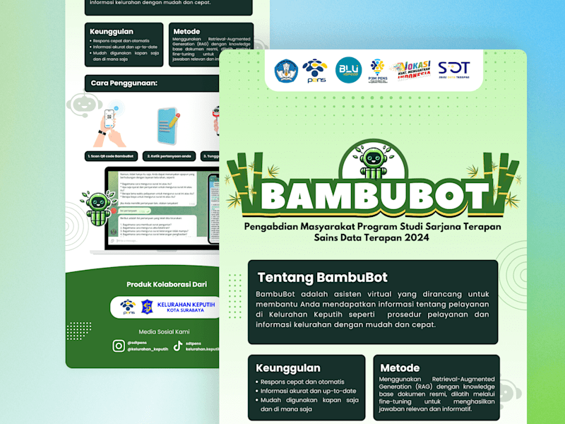 Cover image for Bambubot: AI Chatbot kelurahan keputih