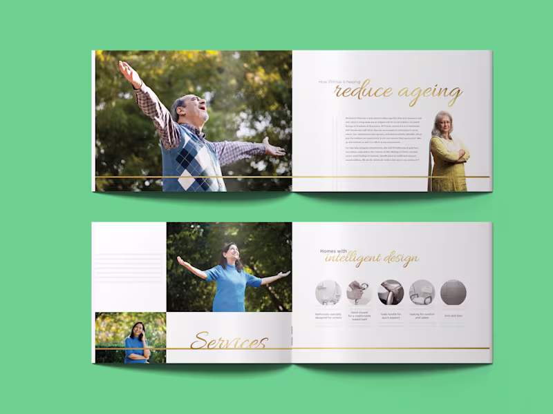 Cover image for Brochure/document design