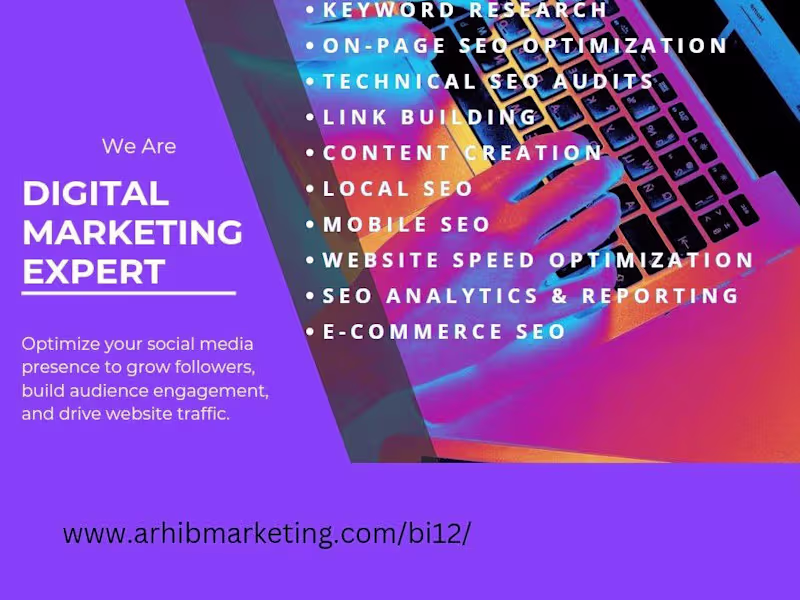 Cover image for Digital marketing strategies implementation project
