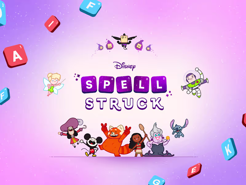Cover image for Disney SpellStruck: A crossword-style game with a magical twist!