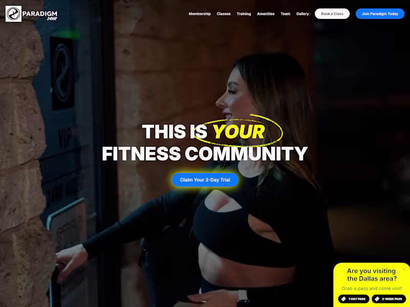 Cover image for Paradigm Gyms
