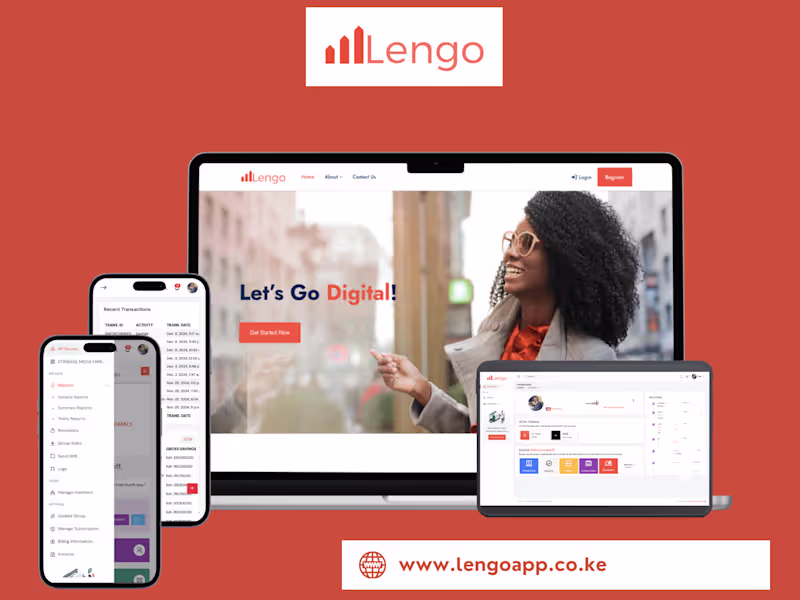 Cover image for LengoApp Development for SACCOs & Chamas