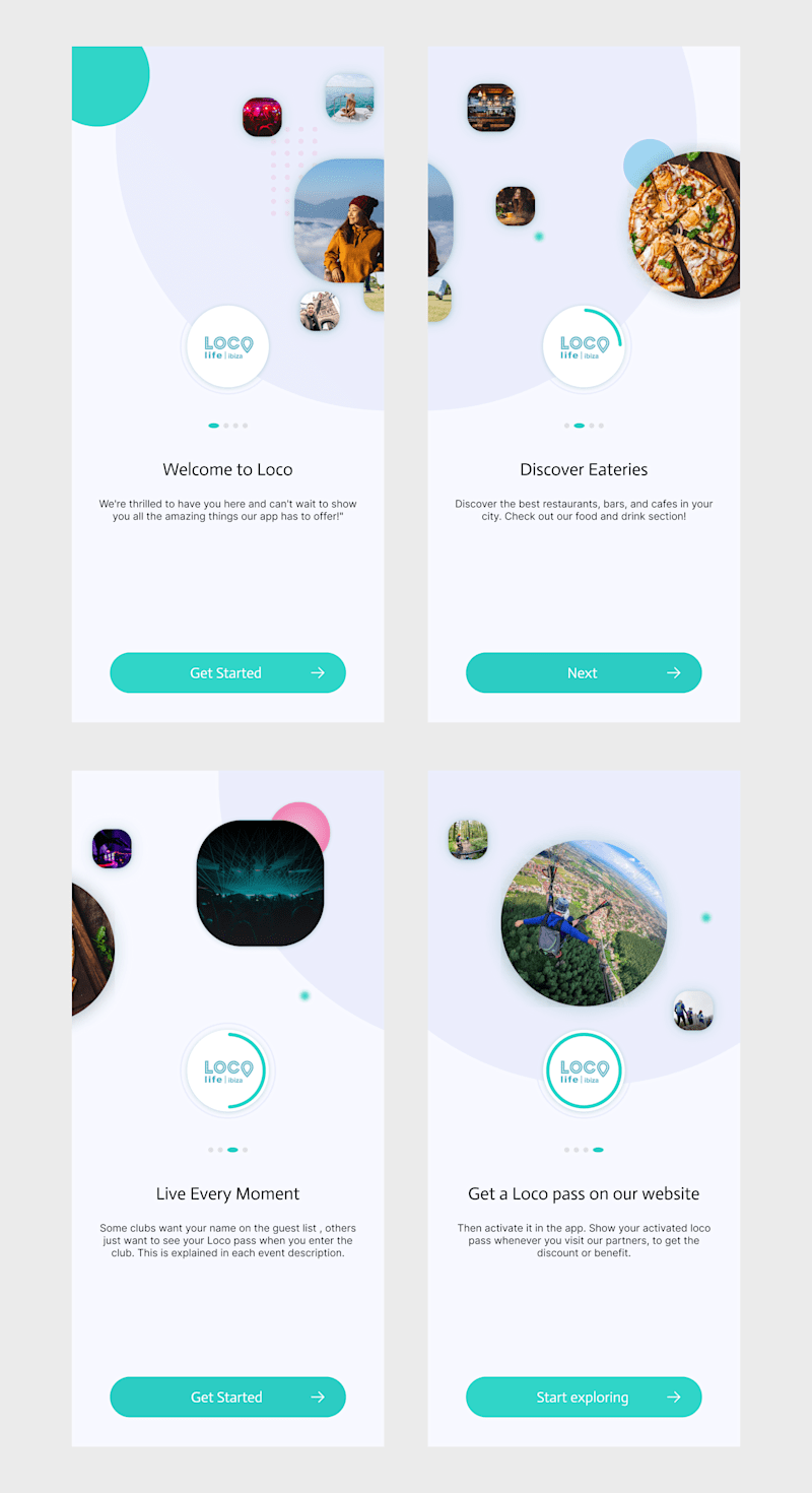Cover image for Onboarding Screens UI Design