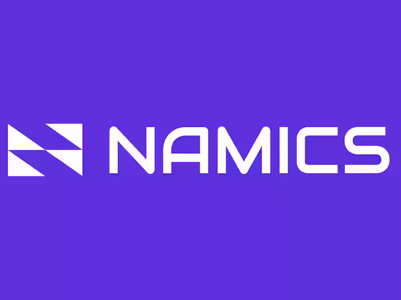 Cover image for Namics Brand Creation & Website Design