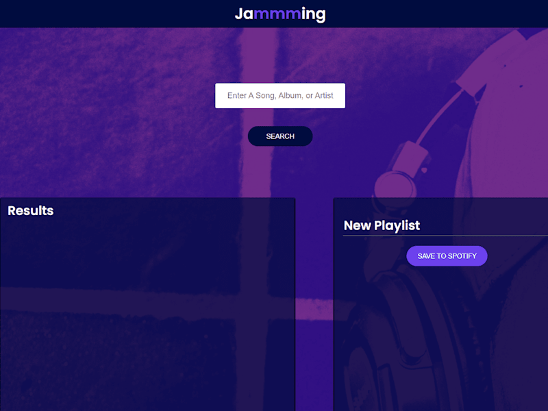 Cover image for Jamming Web Application