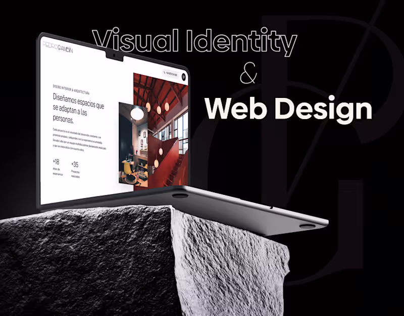 Cover image for Visual identity & Web Design for architecture studio.