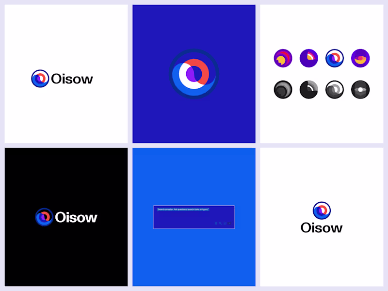 Cover image for Unused logo alert 🚨 Here’s a branding collage for Oisow—a f...