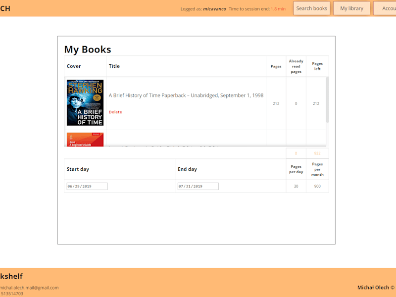 Cover image for Bookshelf