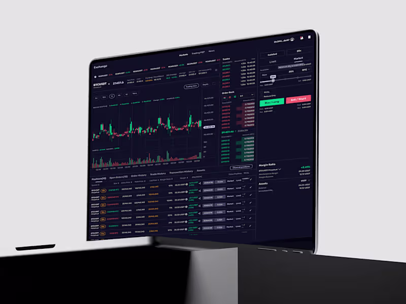 Cover image for Crypto Exchanges
(Margin Web - Application)