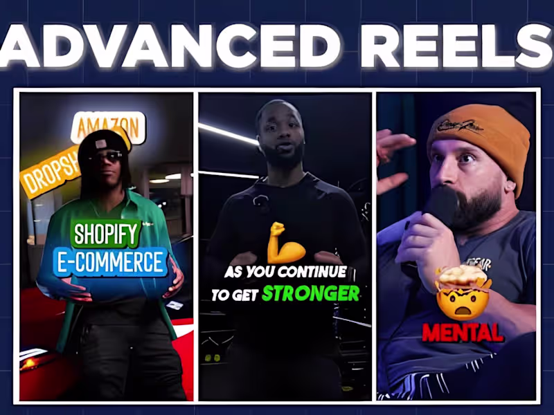 Cover image for Short form video editing for social media 