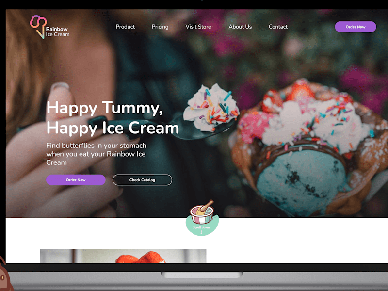 Cover image for Rainbow Ice Cream Shop