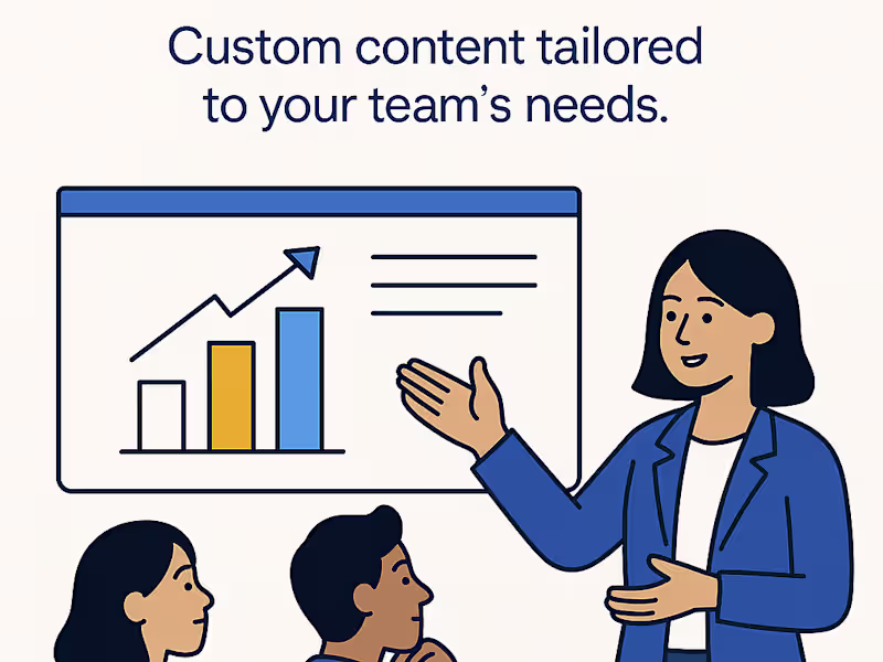 Cover image for Custom Training Module