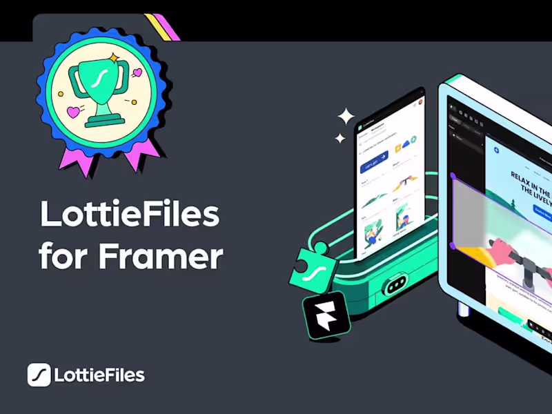 Cover image for Lottie Animations For Your Framer Website