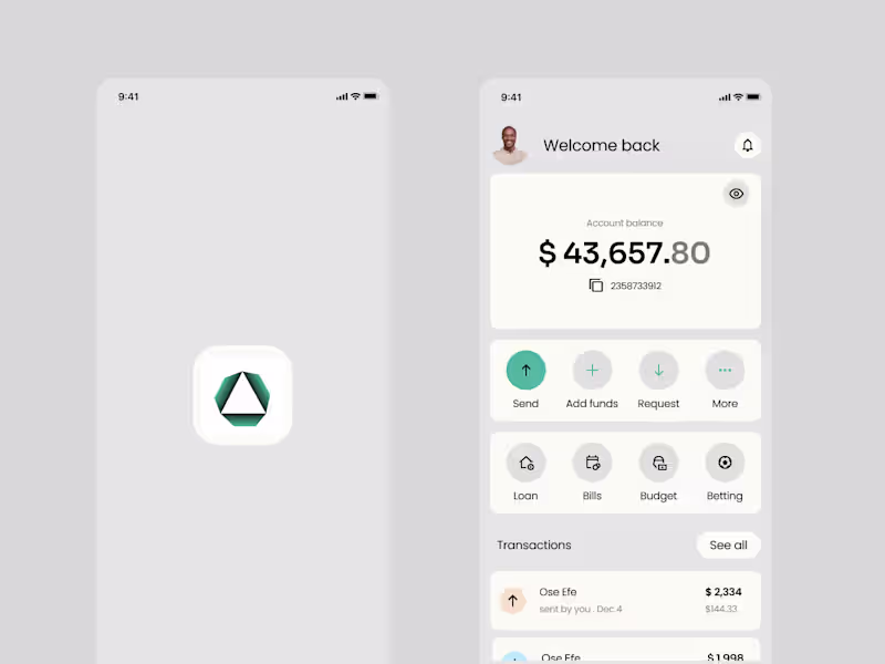 Cover image for Mobile Banking App Design