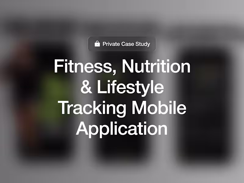 Cover image for Fitness & Nutrition App: Workouts, Diet, and Progress Tracking