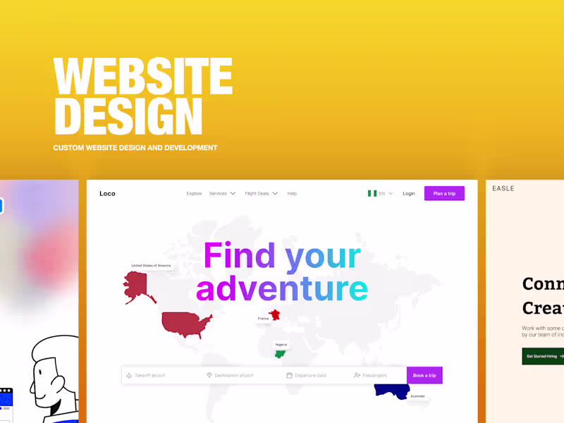 Cover image for Website Design and Development