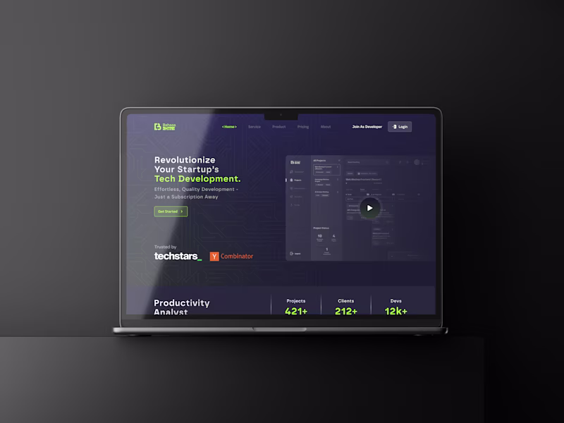 Cover image for Bahasa Dev Landing Page - Framer