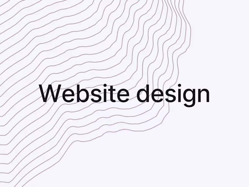 Cover image for Website Design