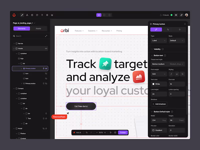 Cover image for Orbi – No-Code Website & App Builder