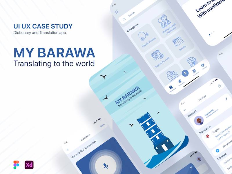 Cover image for My Barawa - Translation & Dictionary App