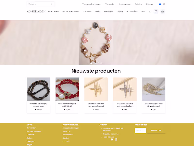 Cover image for AO Sieraden