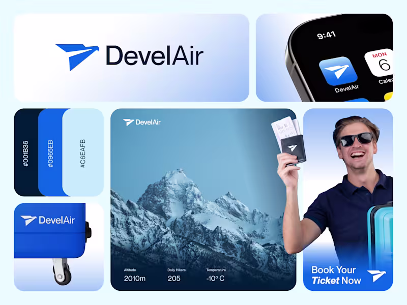 Cover image for DevelAir - Logo & Branding