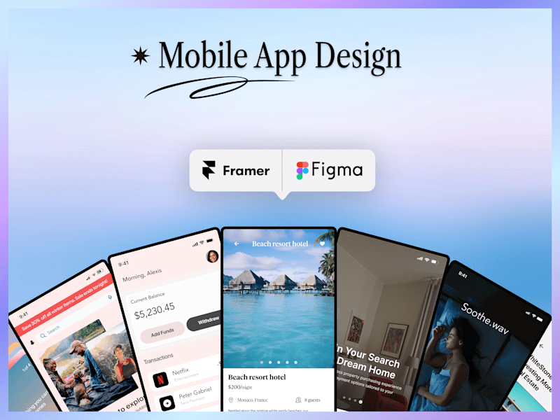 Cover image for 📱Mobile App Design