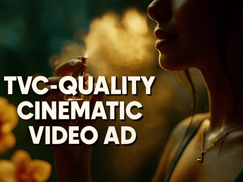 Cover image for TVC-Quality Cinematic Video Ad (30 sec)